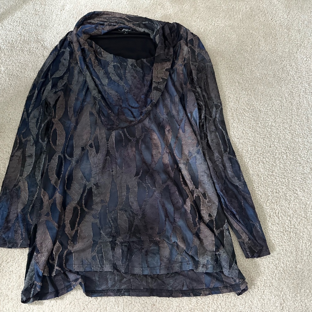 Papa Vancouver tunic - gorgeous blues